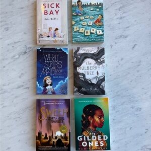 Collection of Six New Books for ages 9-14